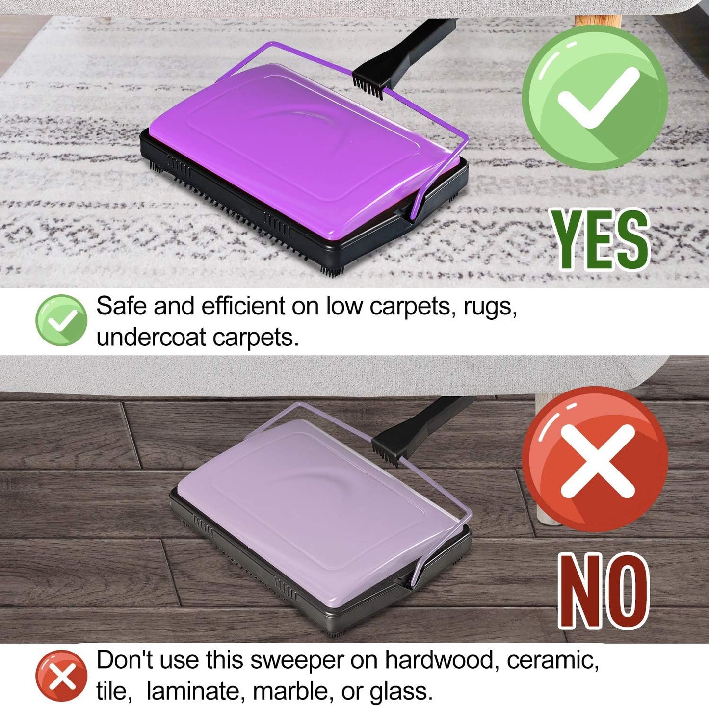 Multifunctional Carpet Sweeper