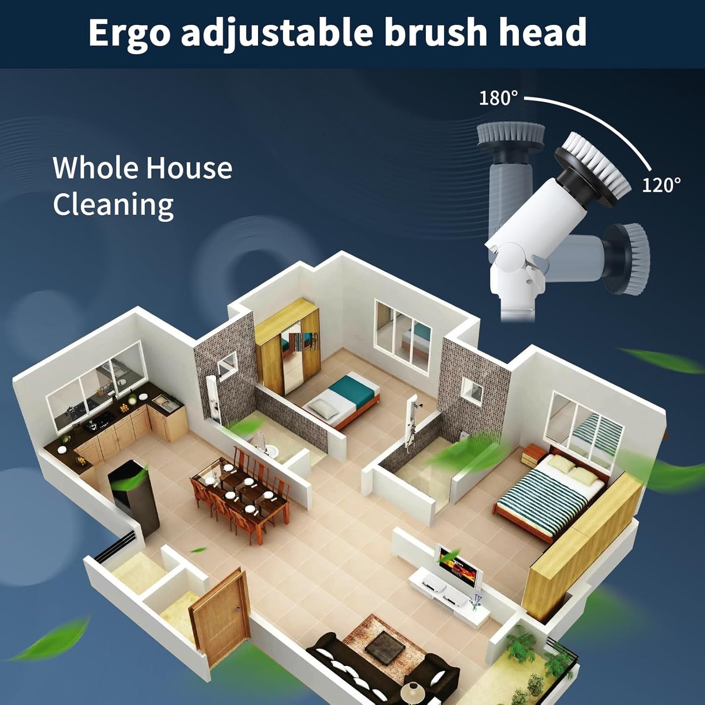 Cordless Spin Scrubber